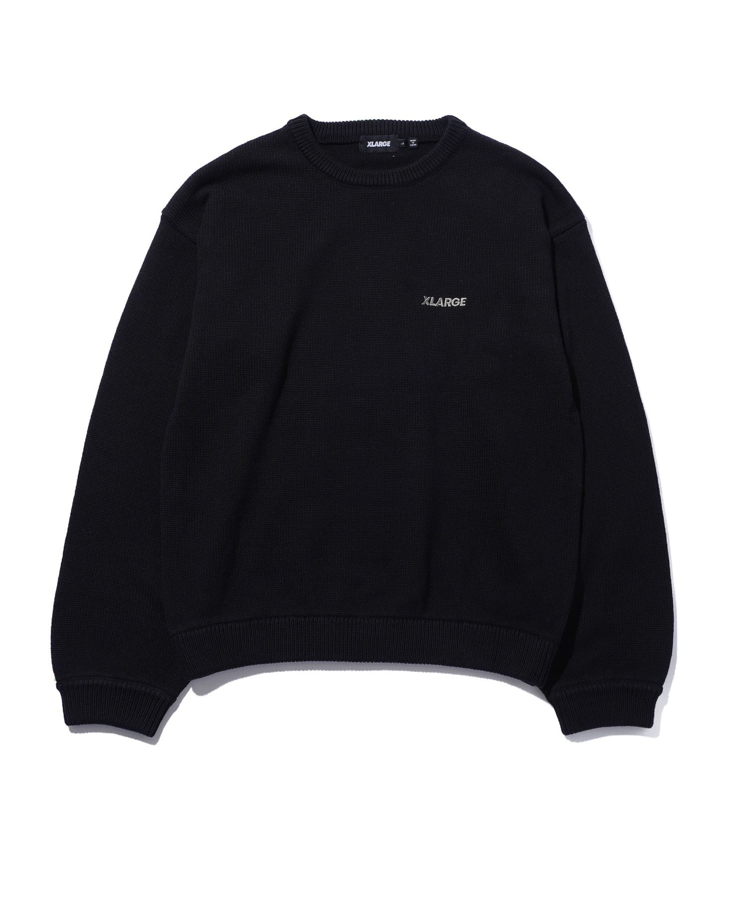 X-Large Standard Logo Crewneck maglione cotone
