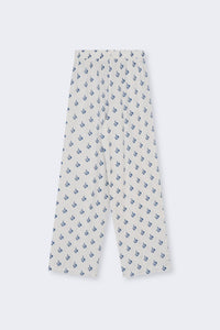 THE NEW SOCIETY Melissa pantalone donna fantasia lino