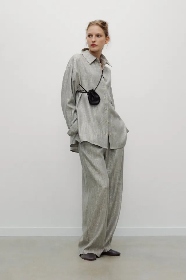 The New Society Iris Woman Trouser pantaloni viscosa