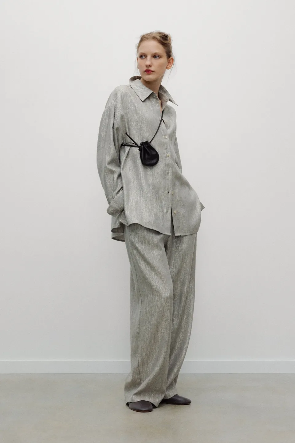 The New Society Iris Woman Trouser pantaloni viscosa