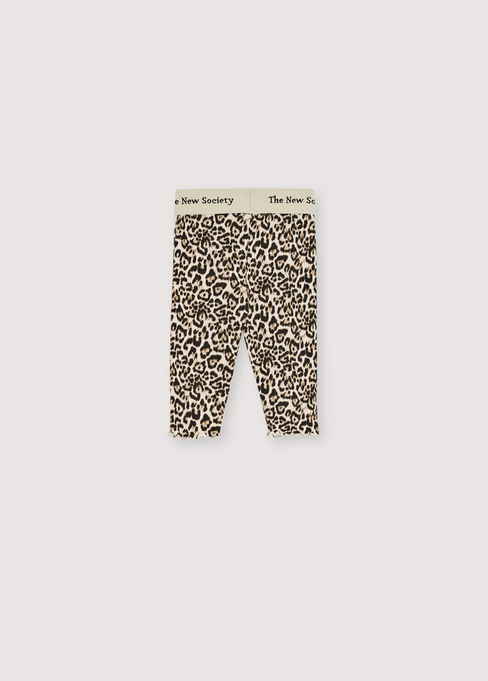 The New Society Nelia leggings baby leopardato cotone