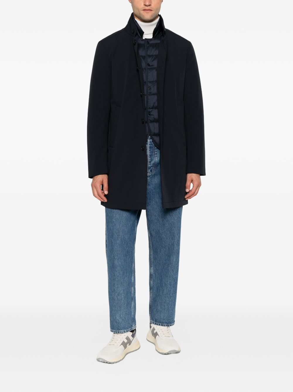 Duno Palladium cappotto navy uomo