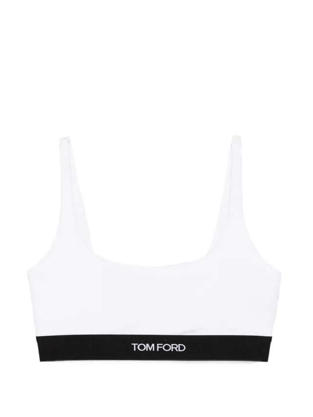Tom Ford BRJ016 top bianco donna