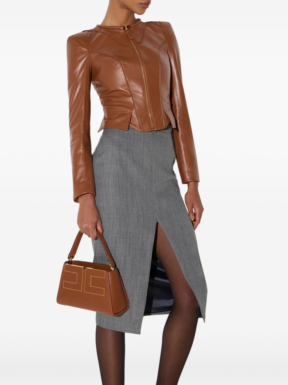 Elisabetta Franchi BS07A66E2 FK3SIGARO borsa a mano Sigaro