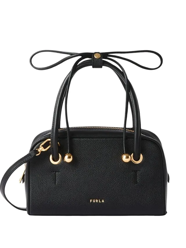 Furla WE00915 borsa a mano nero donna pelle