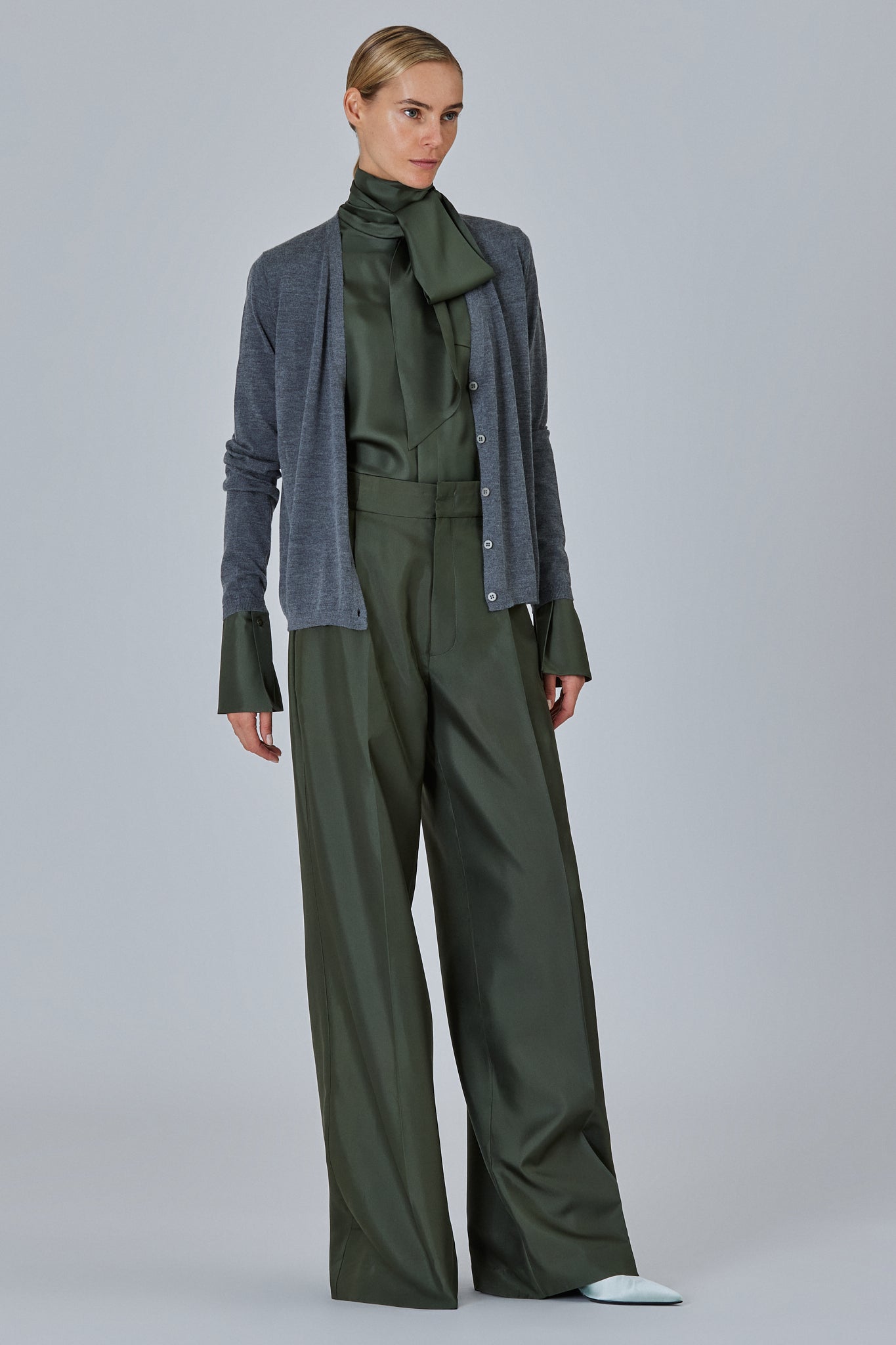 Sa Su Phi Plain Stitch cardigan bottoni leggero