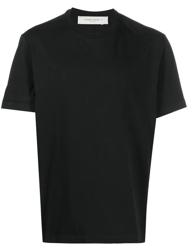 Golden Goose GMP01220 t-shirt nera uomo