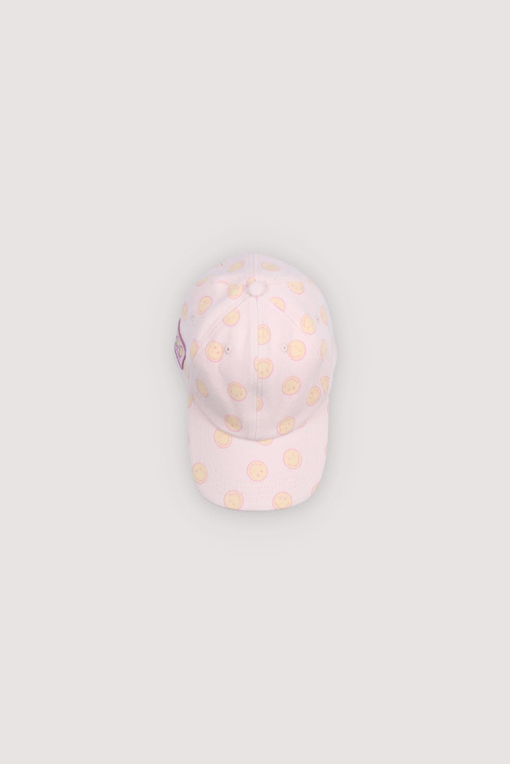 The New Society SmileyWorld Smiley Print cappellino denim M cotone