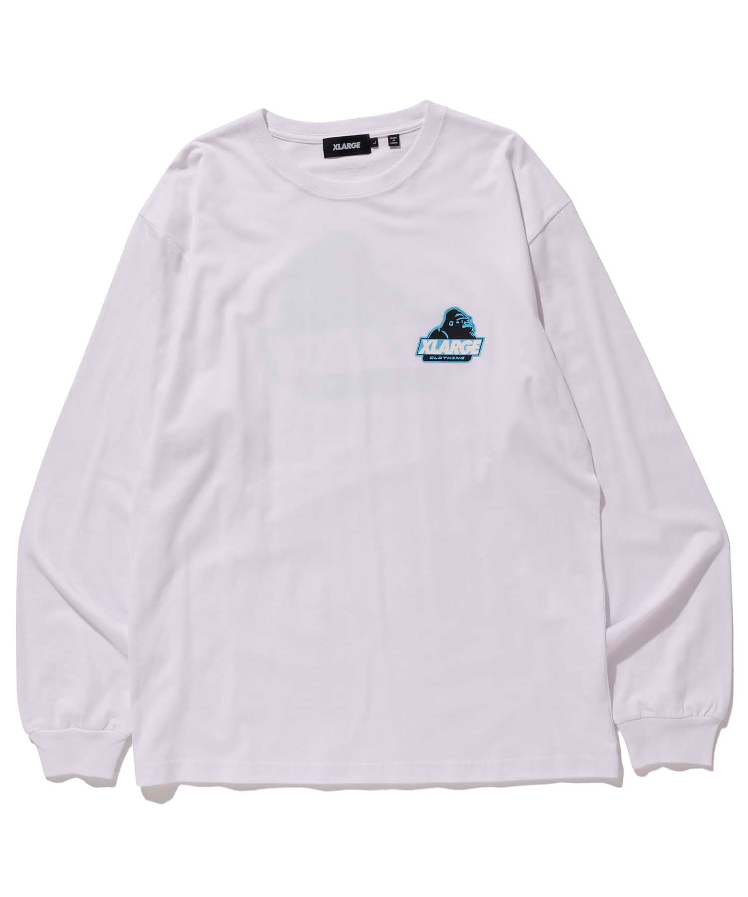 X-Large L/S Tee Old OG maglietta bianca cotone