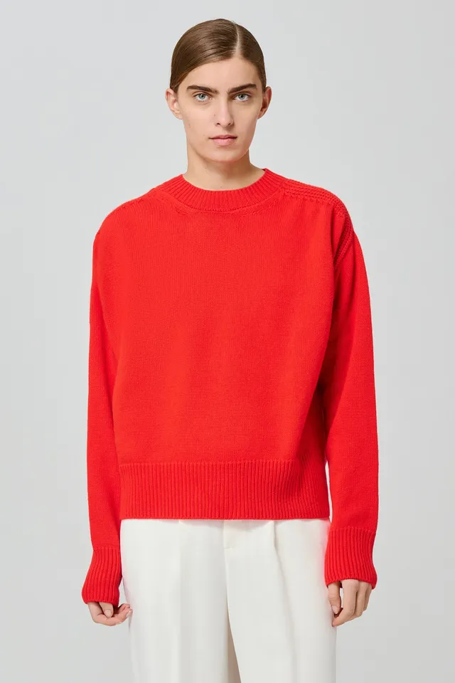Sa Su Phi Medea Maglione Cashmere Rosso