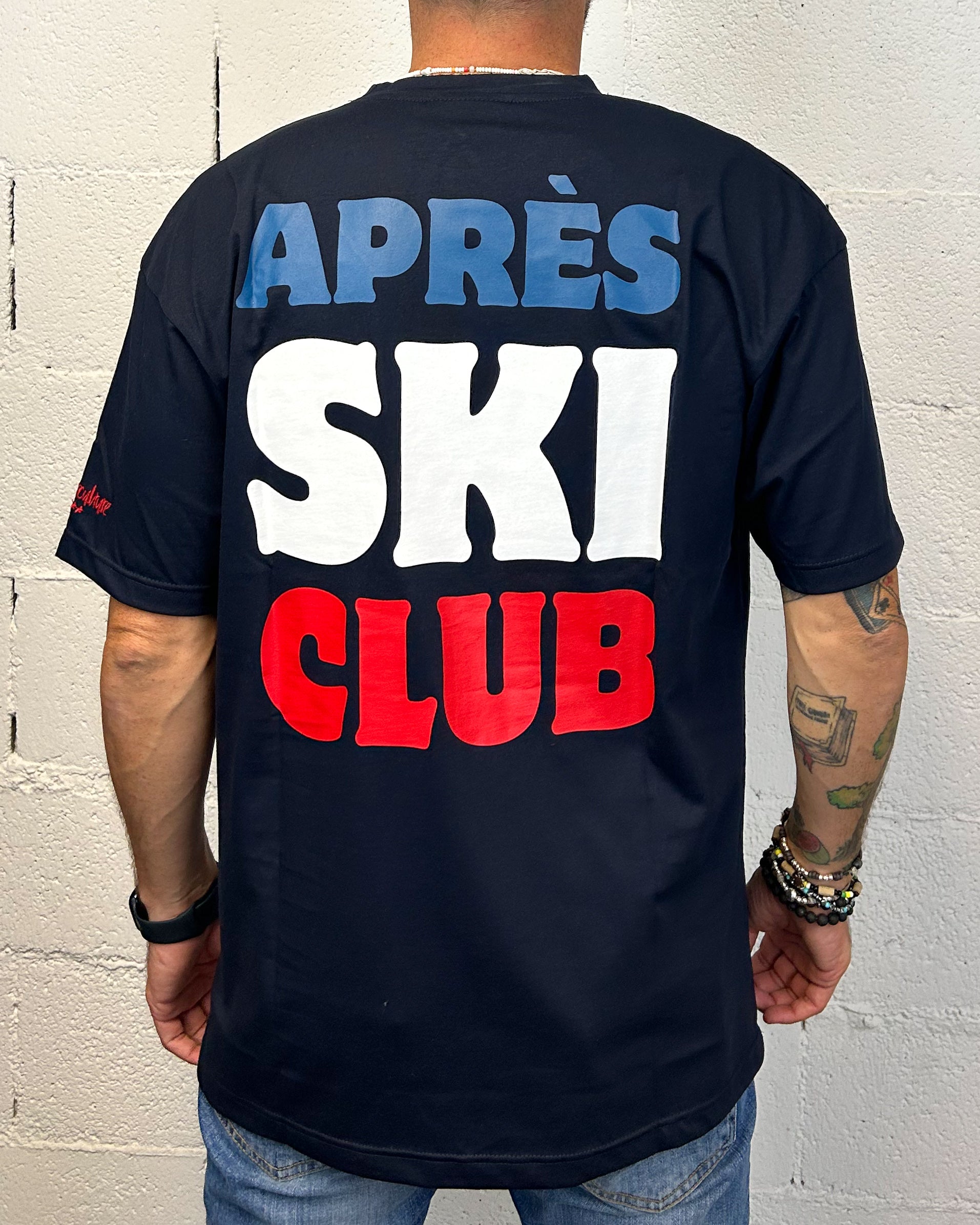 ONLYONE SUPERCULTURE Après Oversize t-shirt azzurra