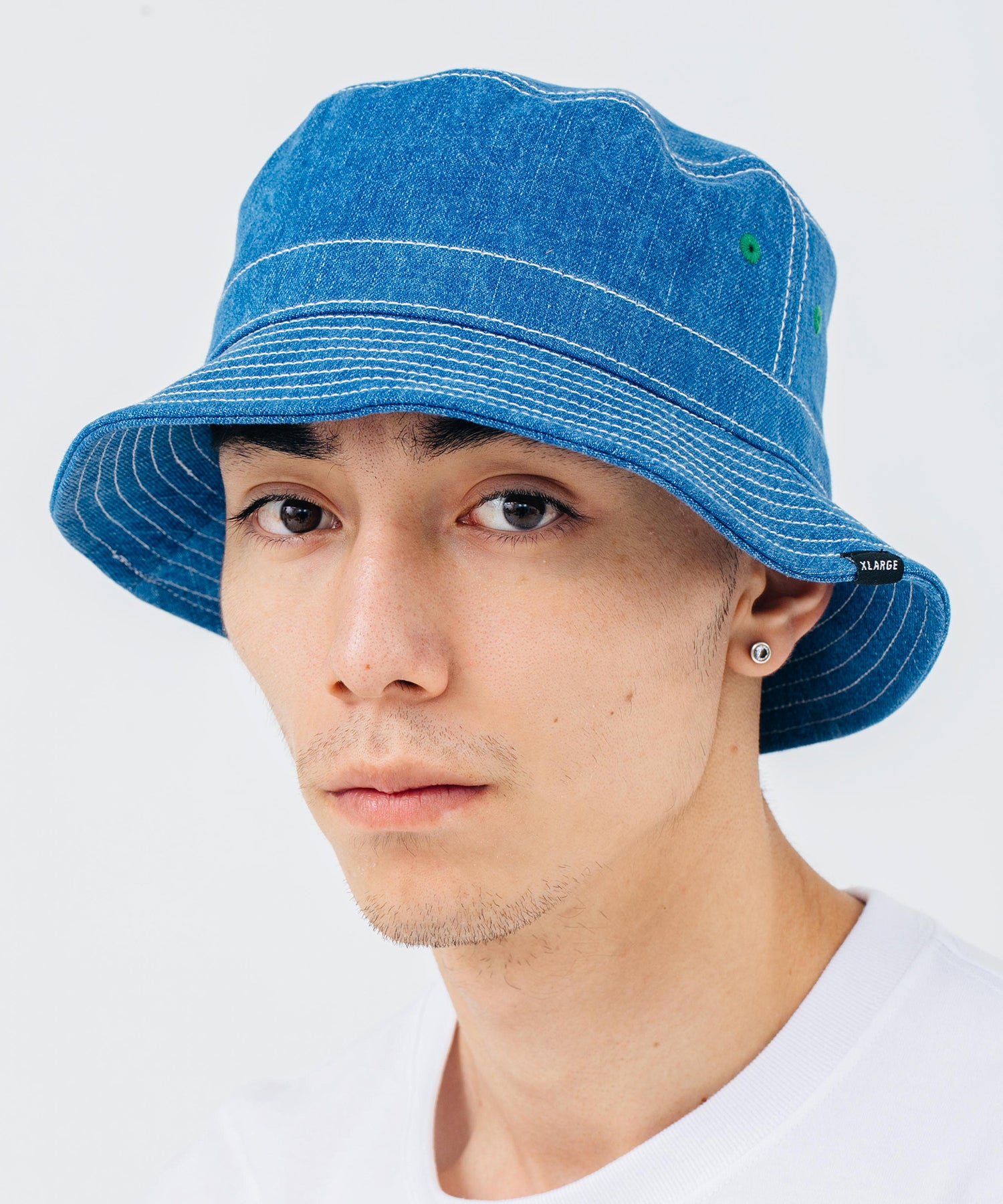 X-Large Denim Cappello Indigo M Cotone