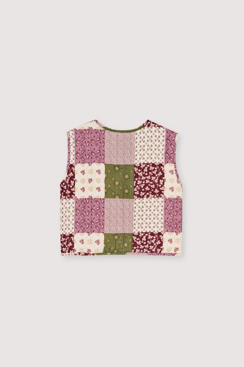 The New Society Melba gilet bambino trapuntato
