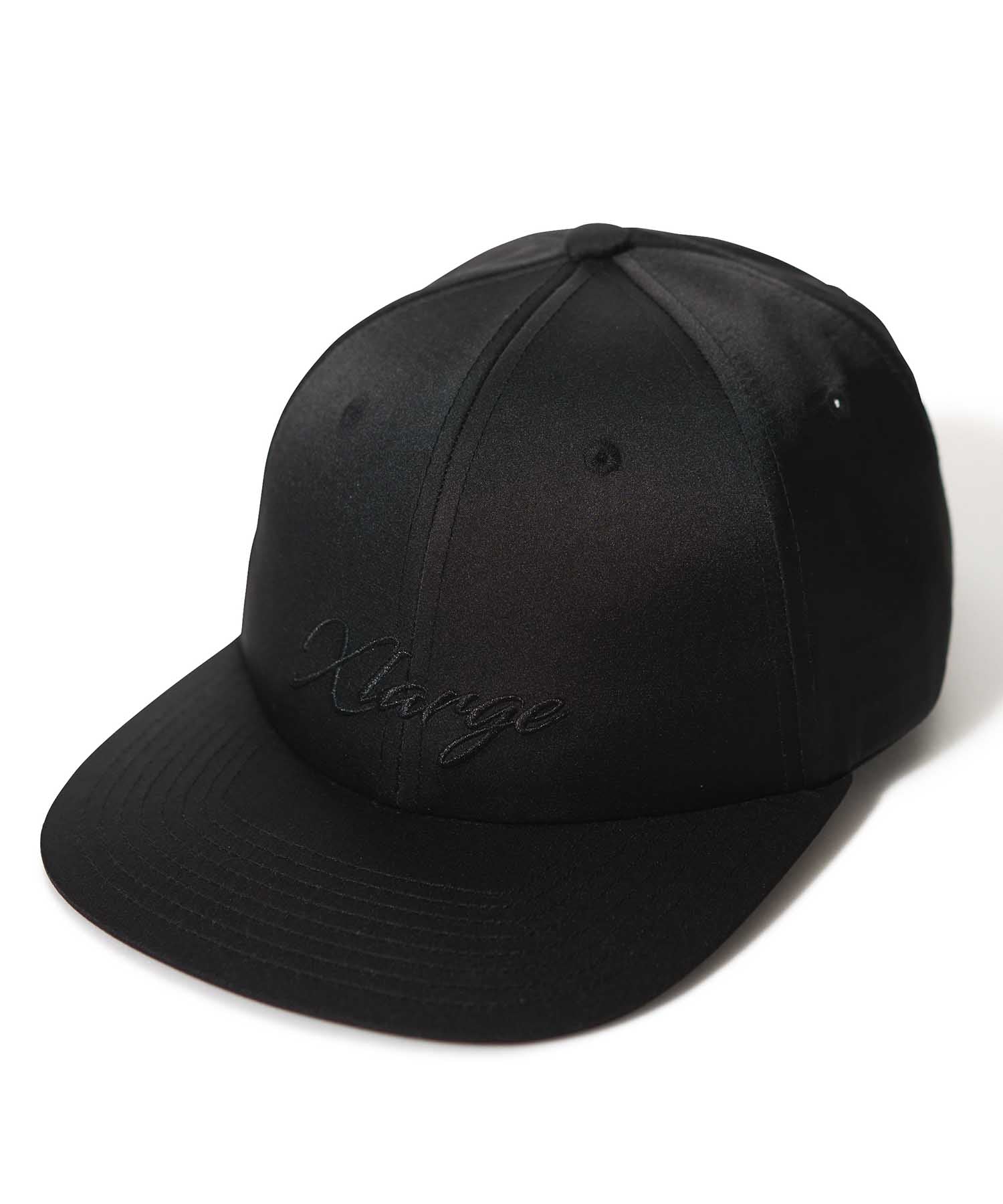 X-Large Galligraphy 6Panel cappellino nero cotone