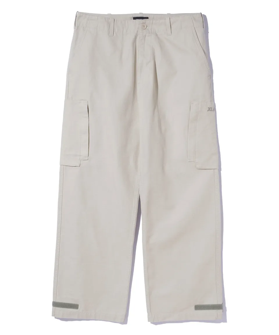 X-Large Zip Cargo pantaloni cargo tasche zip cotone