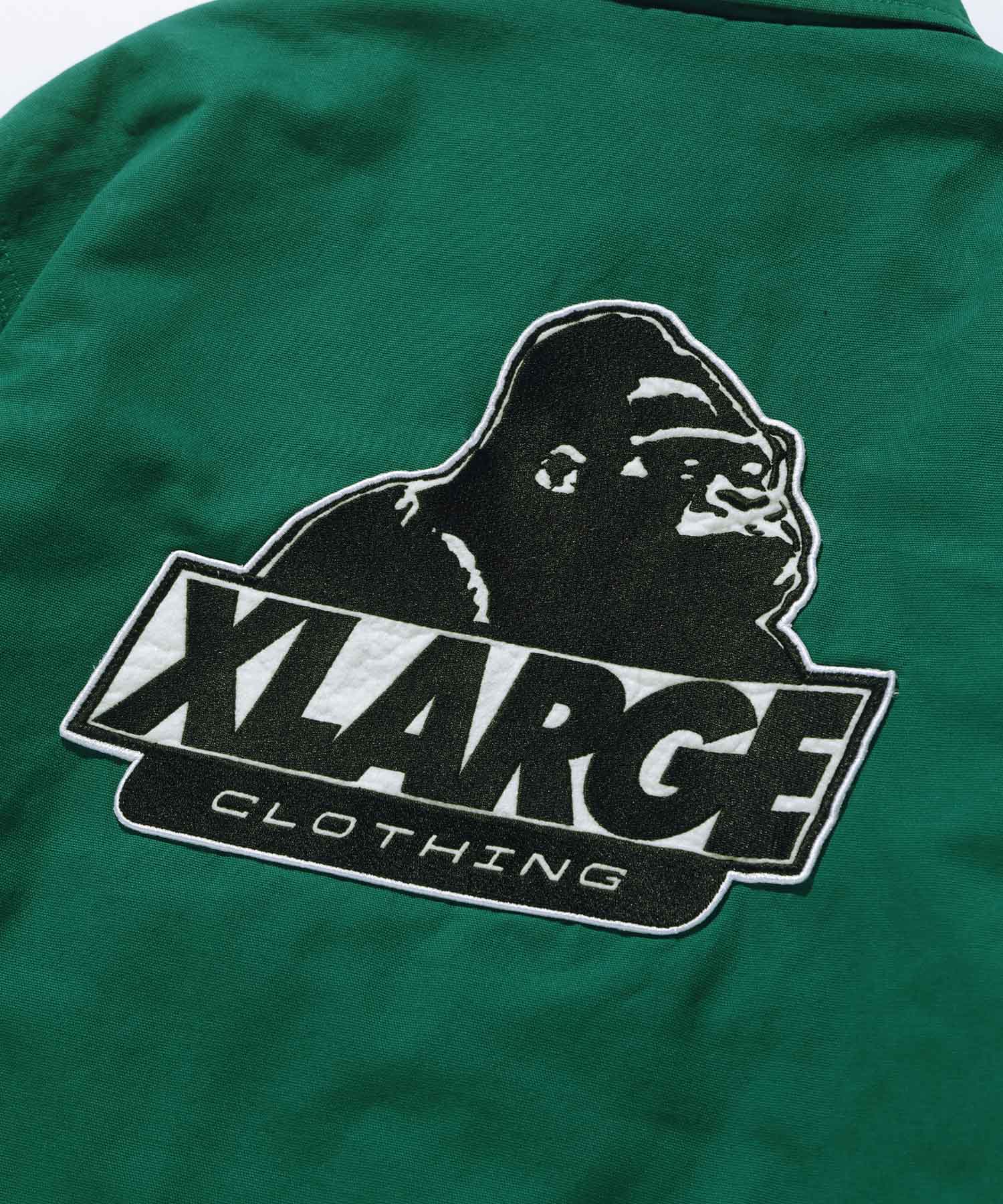 X-Large OG Duck Coach giacca nera in cotone