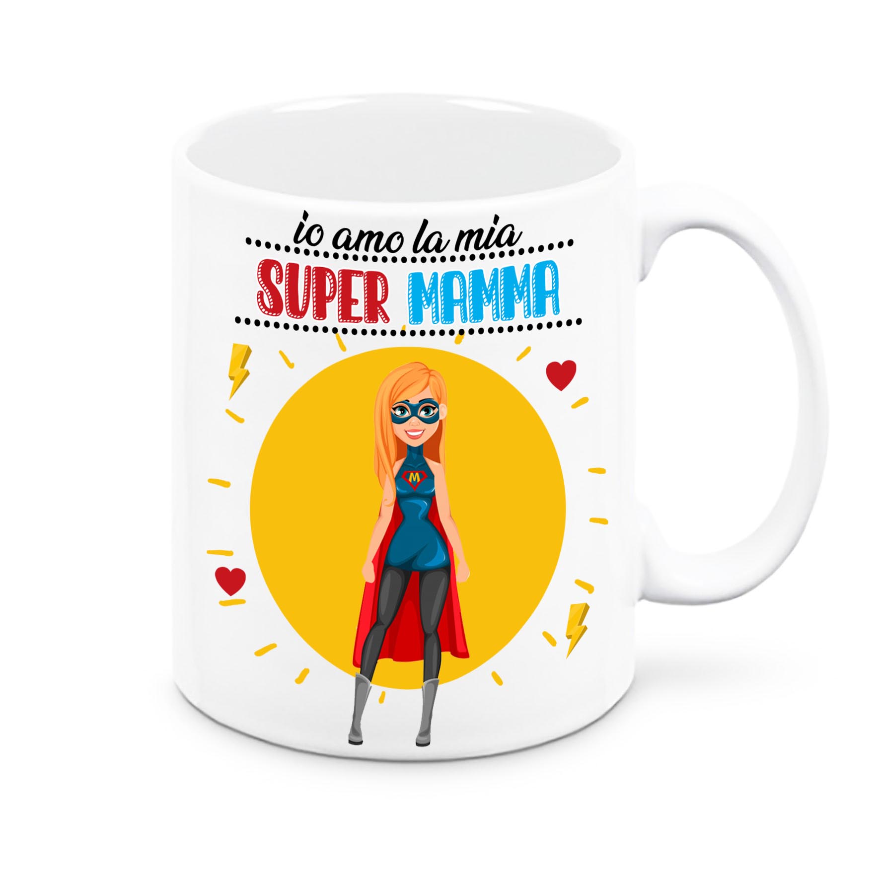 Mr. Gadgets Super Mamma tazza ceramica regalo