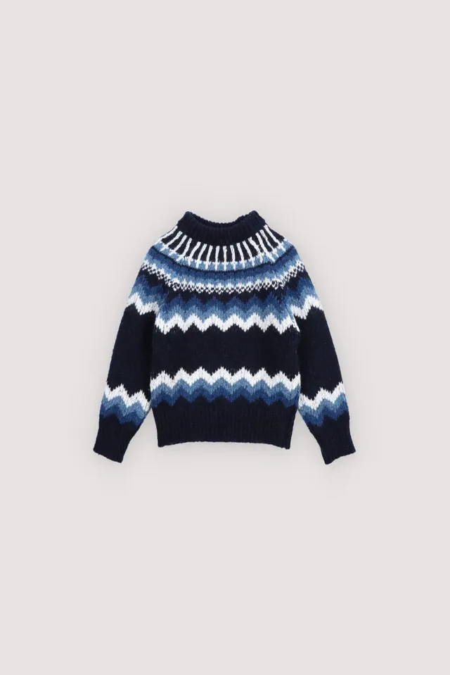 The New Society Lucas maglione Infinite Navy 6 anni lana