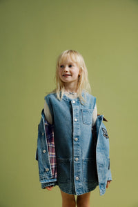 The New Society Ridge grembiule denim