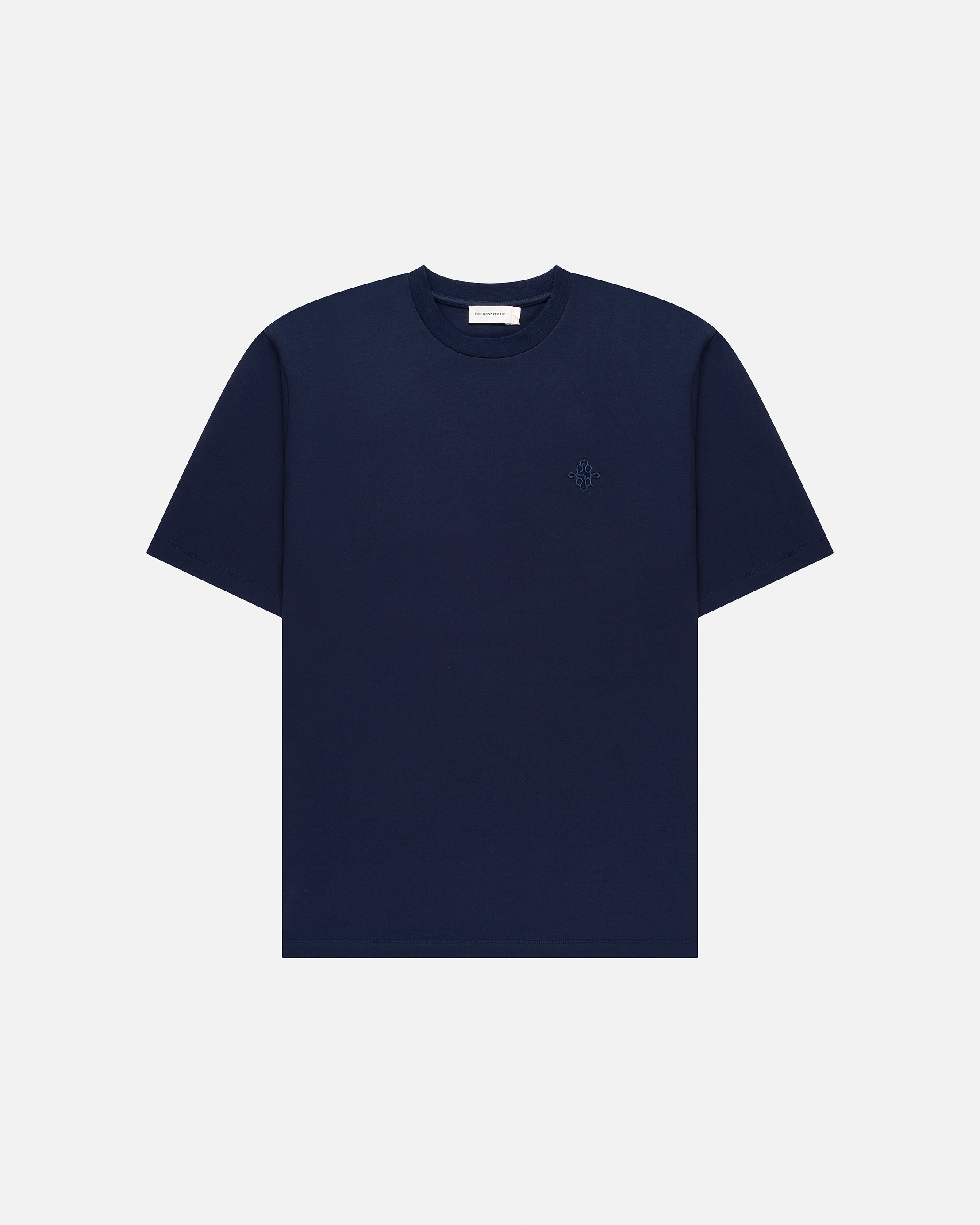 GOODPEOPLE Tommy t-shirt blu navy cotone regular fit