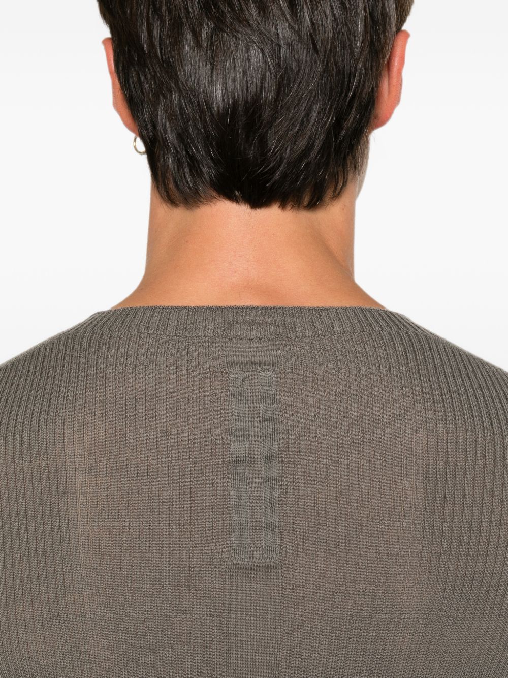 Rick Owens RU02F4637 maglia dust made in Italy