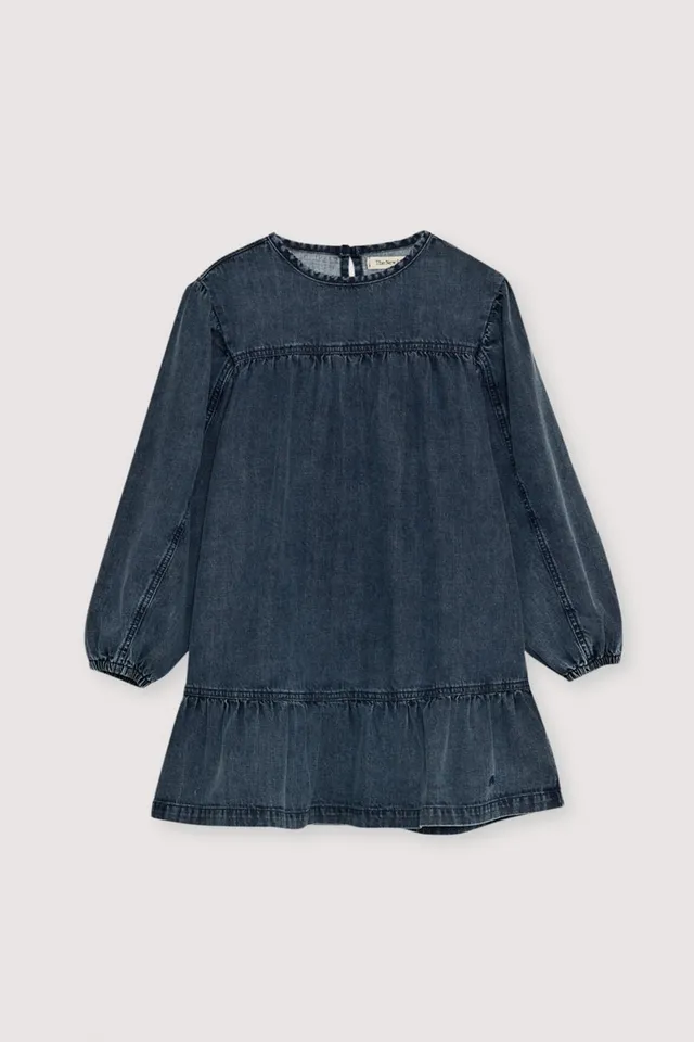 The New Society Mara Special abito denim Blue Denim