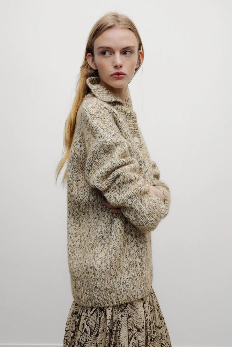 The New Society Naya polo donna in lana Natura