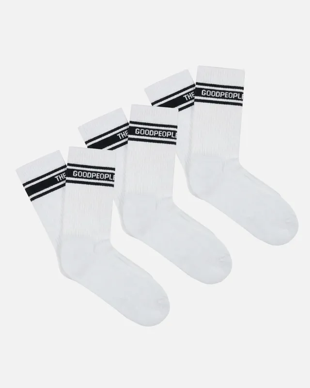 Goodpeople Sport calzini cotone 3 paia