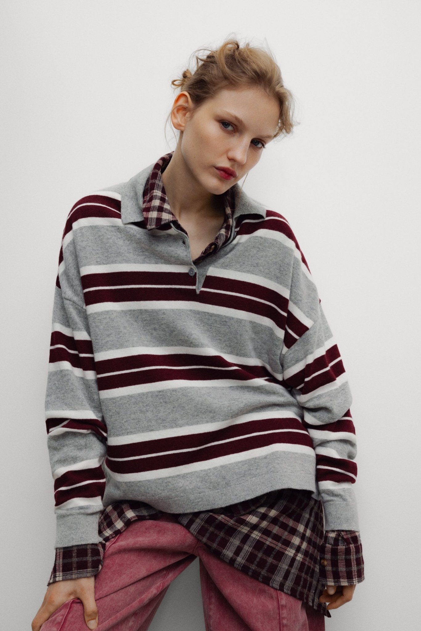 THE NEW SOCIETY Spin polo donna lana cashmere