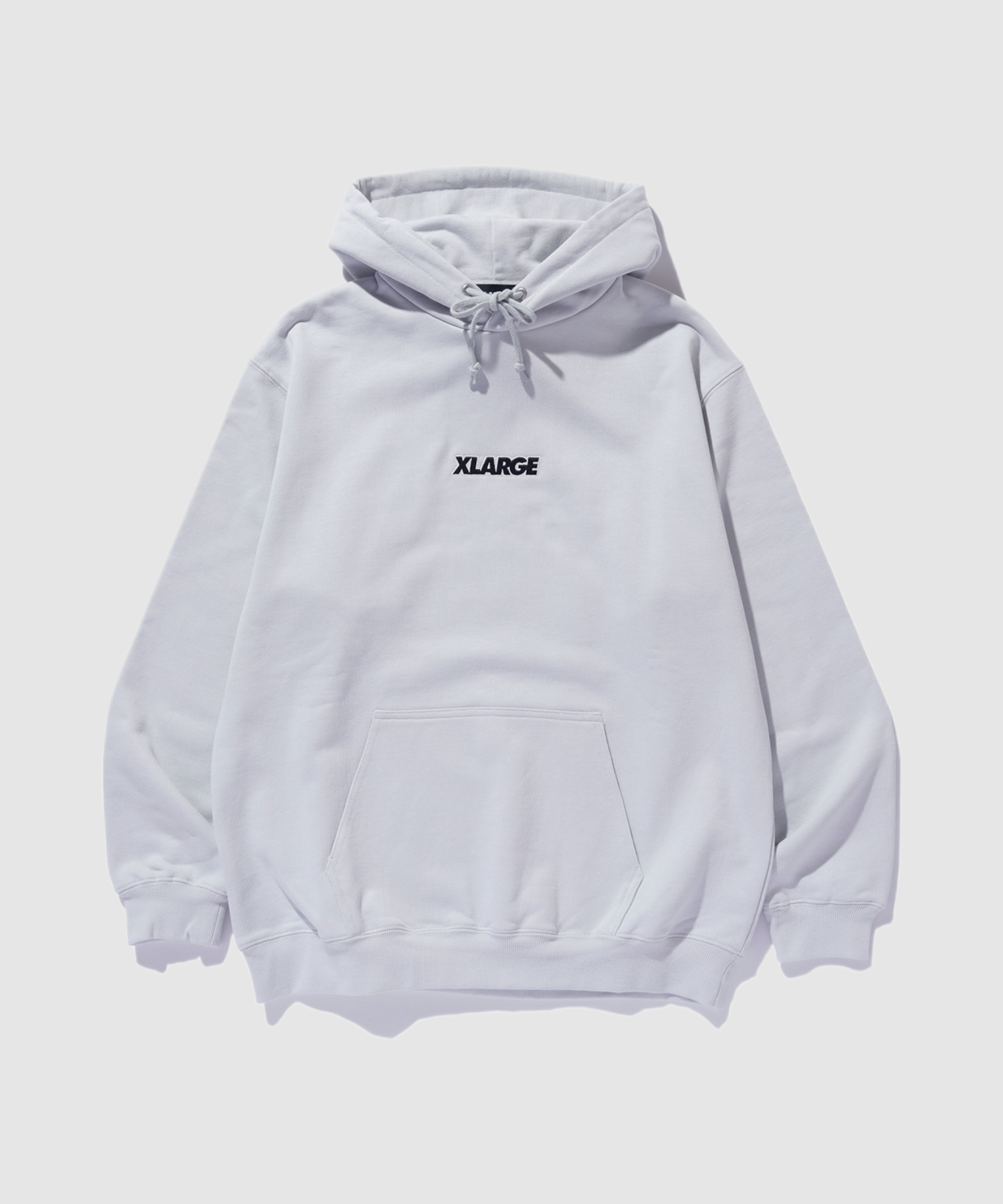 X-Large Standard Logo felpa cappuccio nera cotone