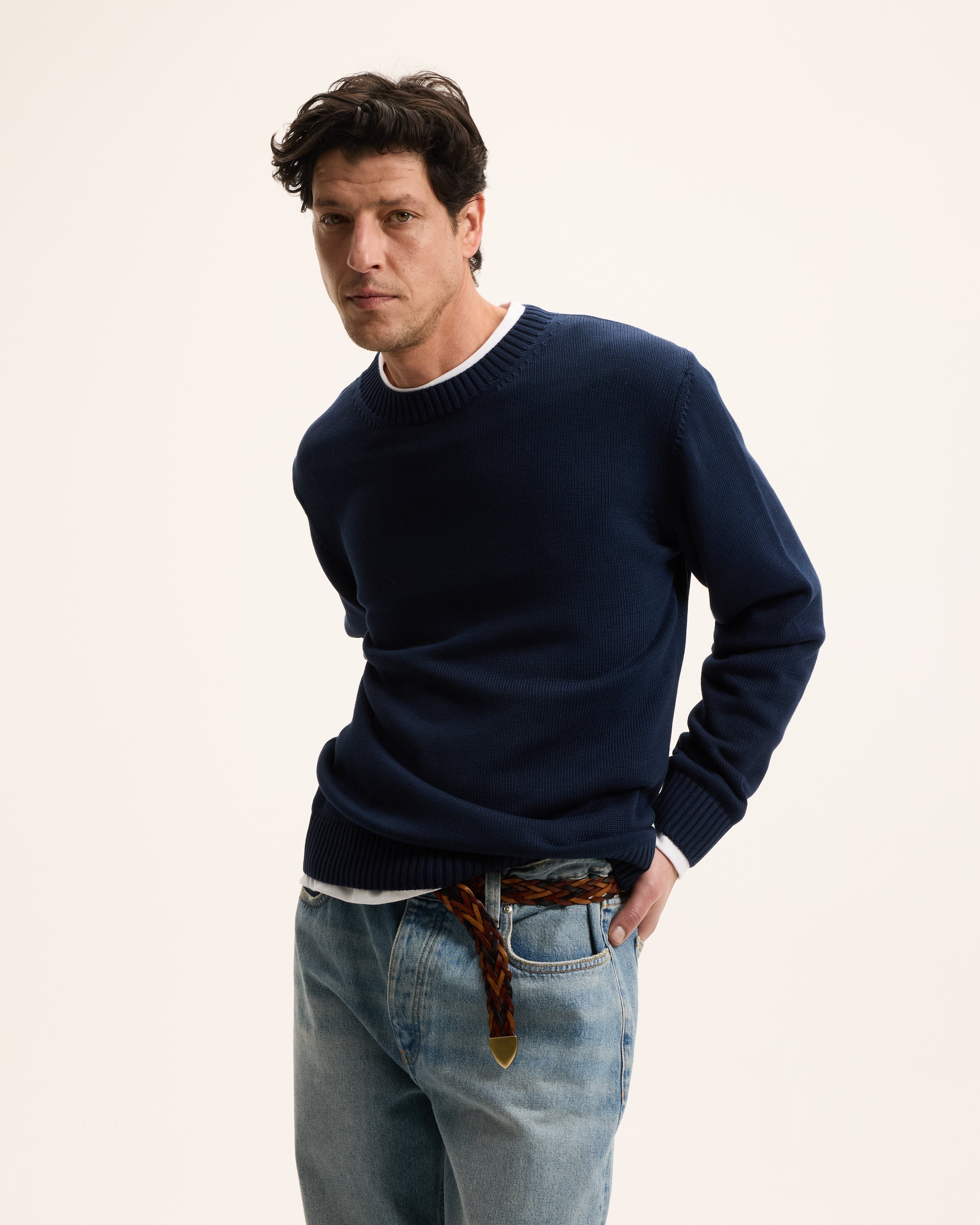 Goodpeople Kid maglione girocollo 2 pezzi cotone
