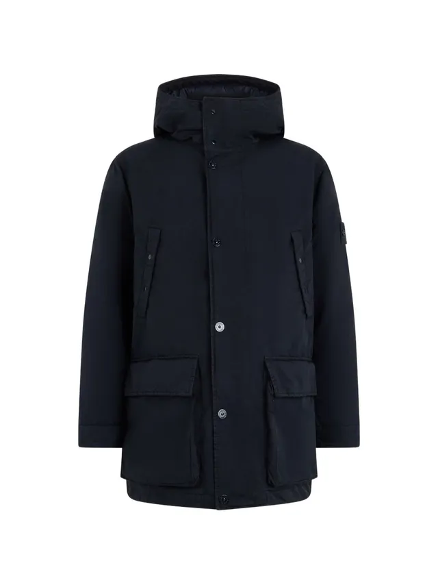 Stone Island L2S154100062 parka nero uomo