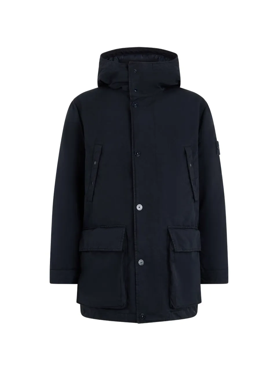 Stone Island L2S154100062 parka nero uomo