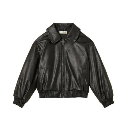 Twinset Girl 262GJ2010 giubbotto bambina nero