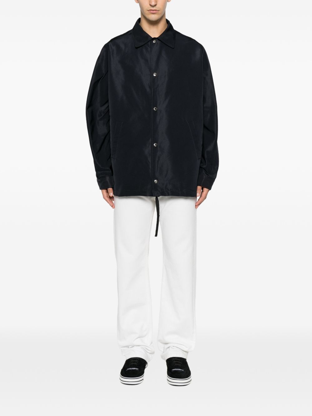 Givenchy BM01G3166P Giacca Blu Dark Navy Uomo