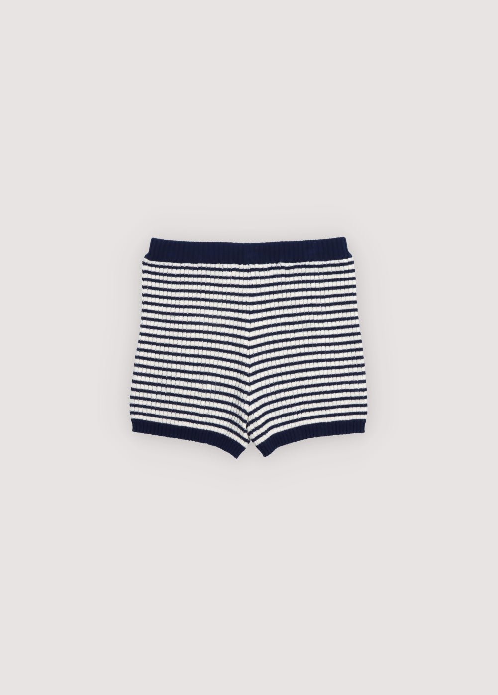 The New Society Azalea shorts bimbo Midnight righe cotone