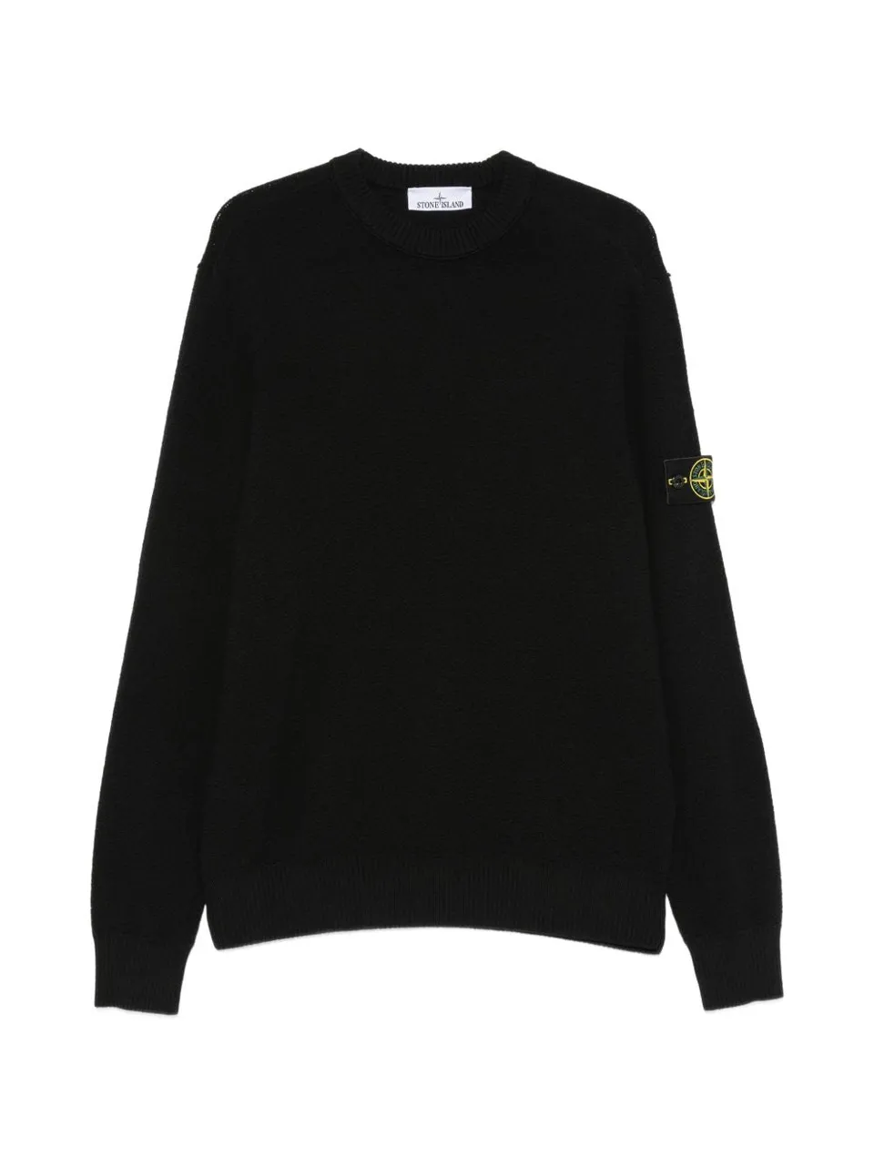 Stone Island L2S155100011 Maglione Nero Lana Uomo