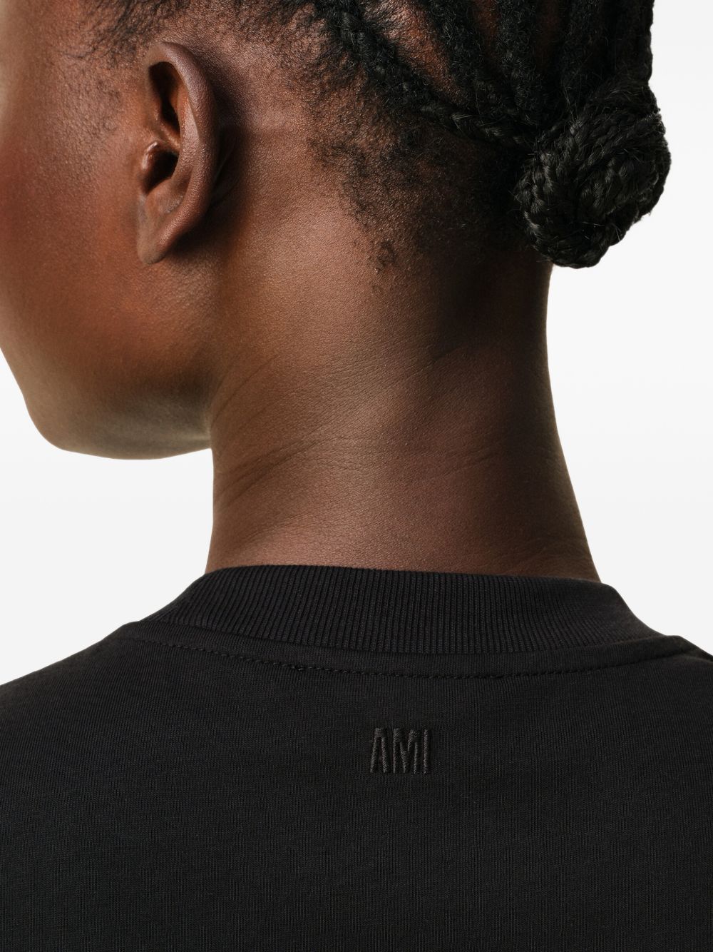 Ami Ami de Coeur FTS347 T-Shirt Nera Crema