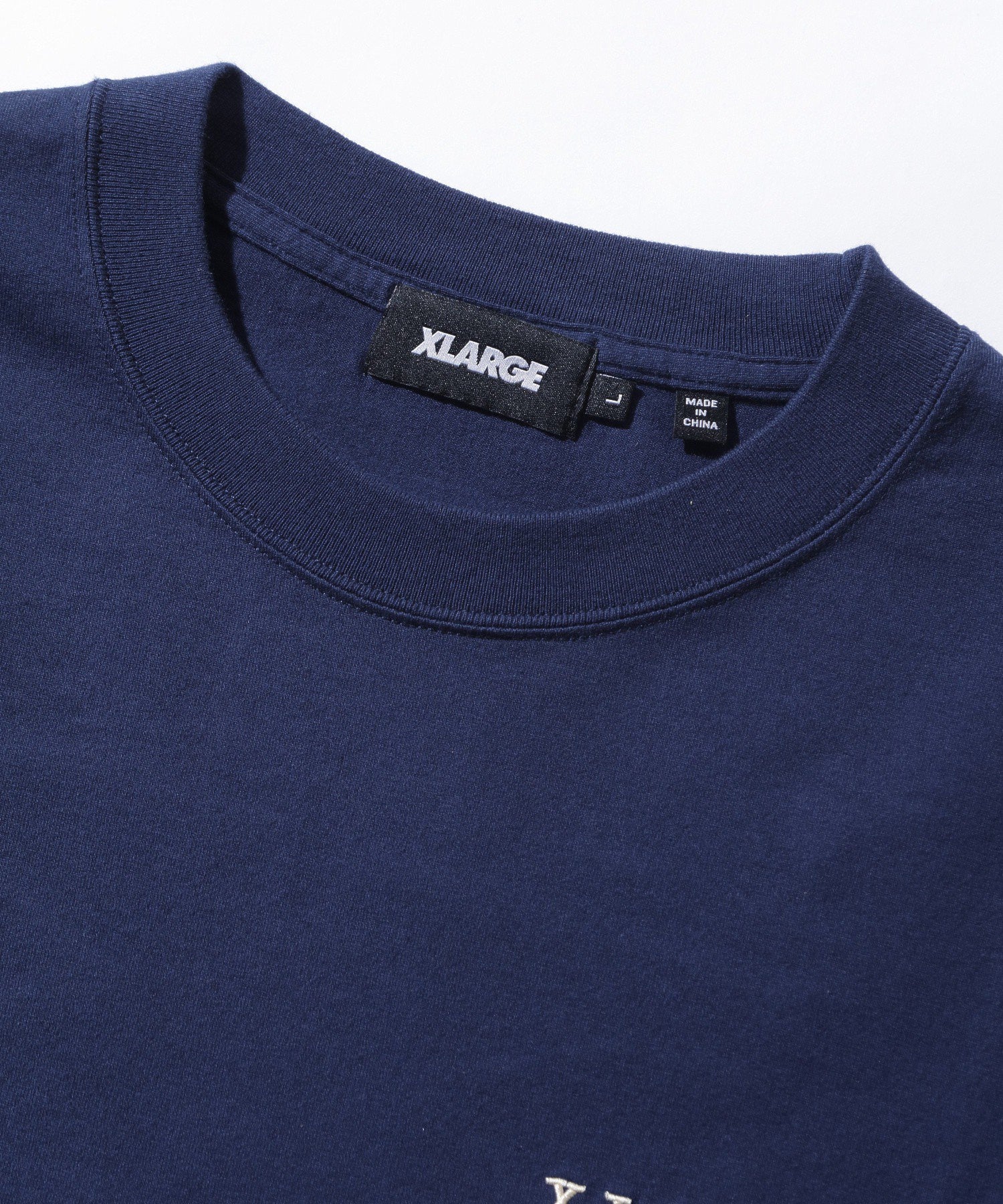 X-Large X Logo maglietta bianca cotone maniche corte