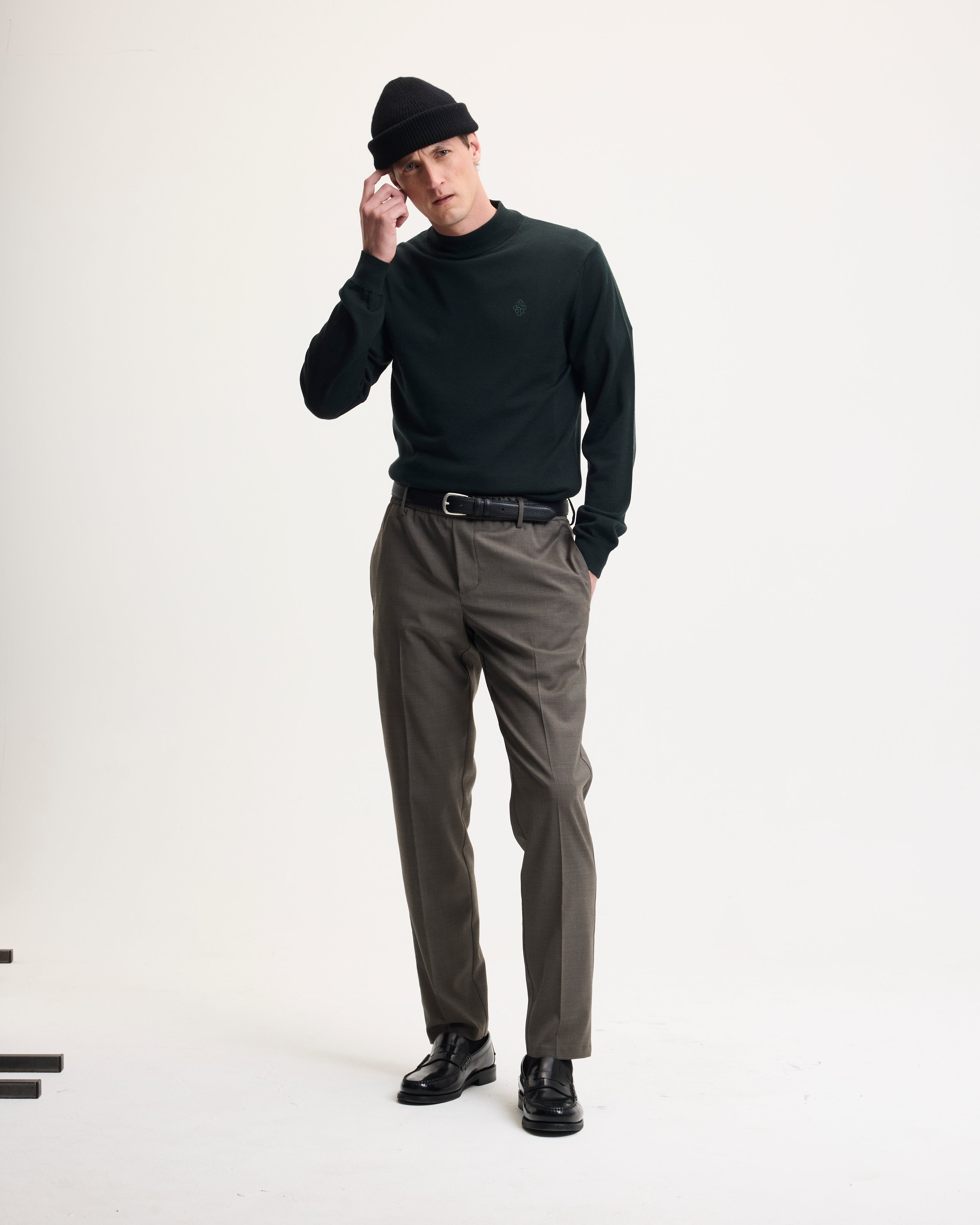 GOODPEOPLE KALEB maglione merino Urban Green