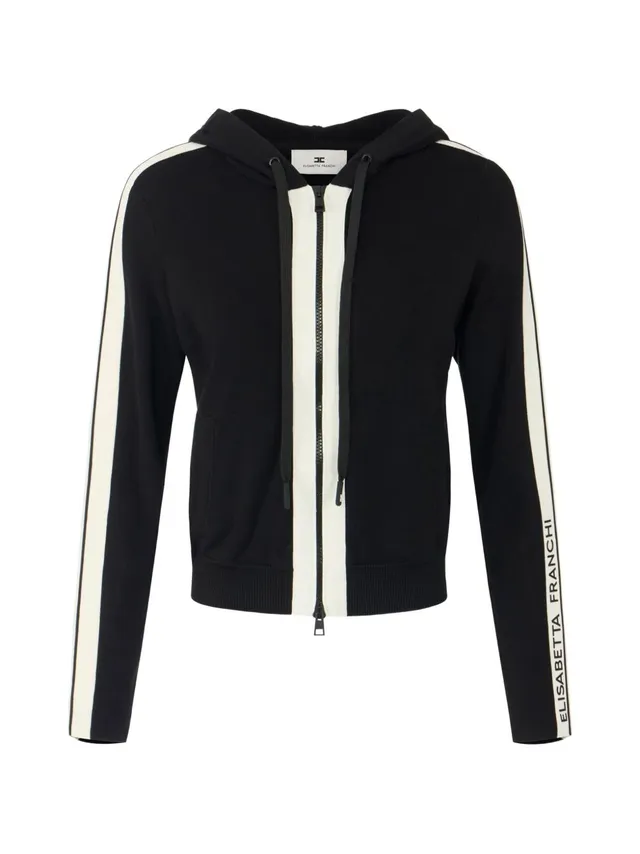 Elisabetta Franchi MK15S66E2 maglia nero burro