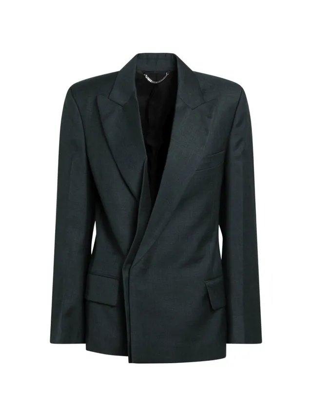 Victoria Beckham 1426WJK007911A giacca verde donna