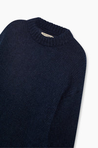 The New Society Cozy maglione mohair Black Iris