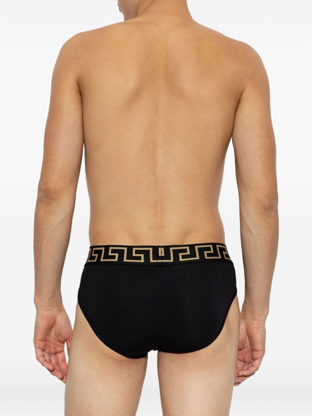 Versace AU10180 maglia intima nero uomo