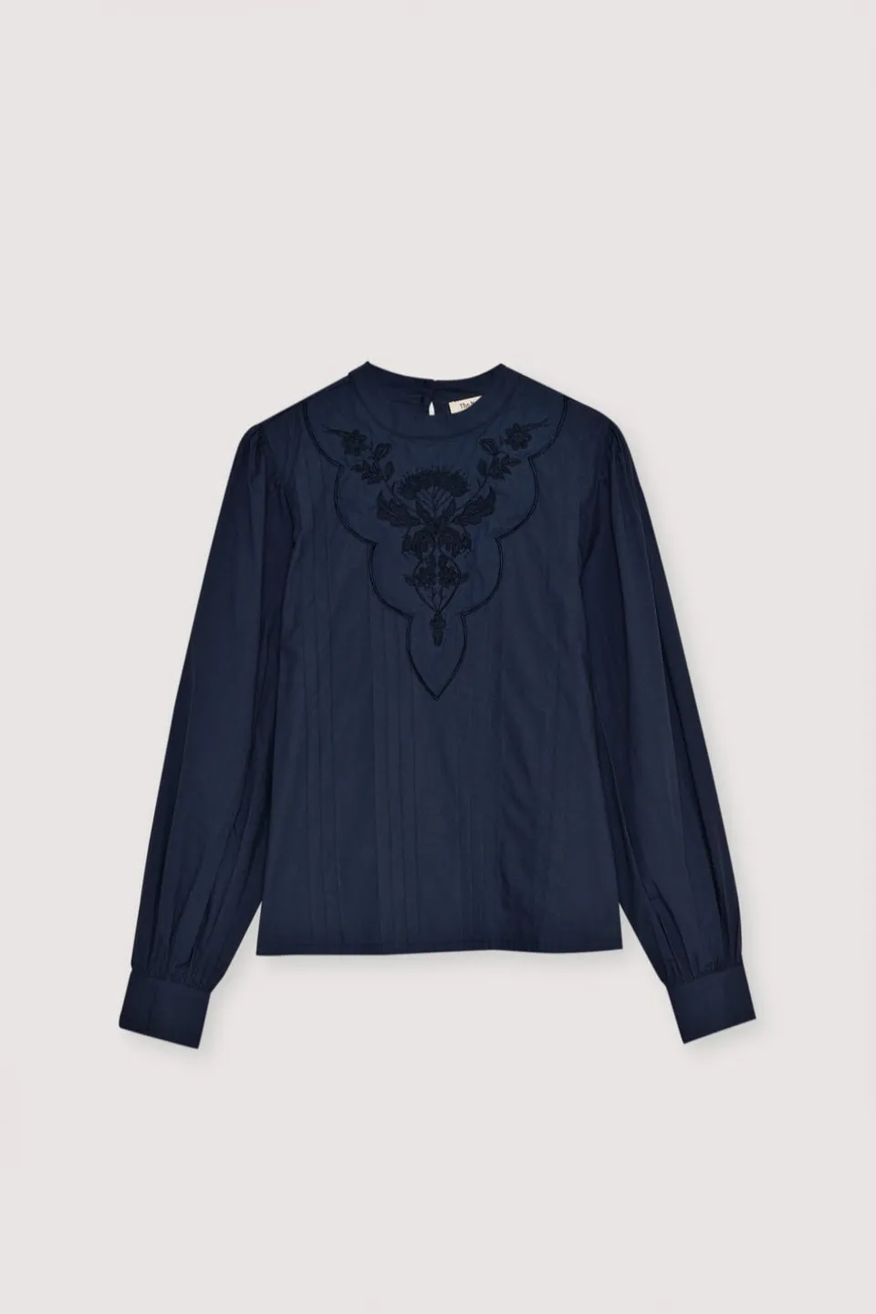 The New Society Nara camicia donna Infinite Navy cotone