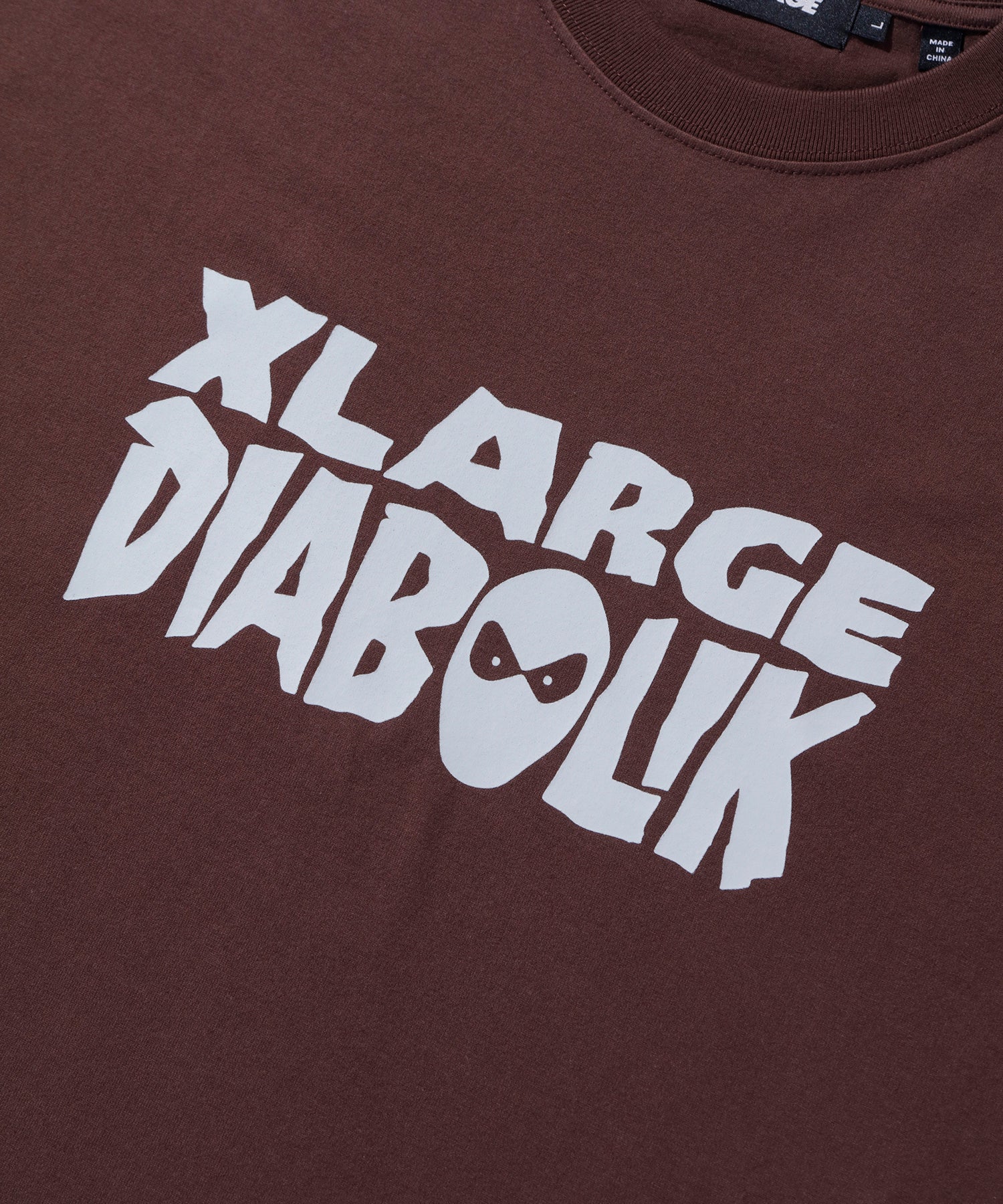 X-Large Diabolik S/S Tee maglietta bianca cotone
