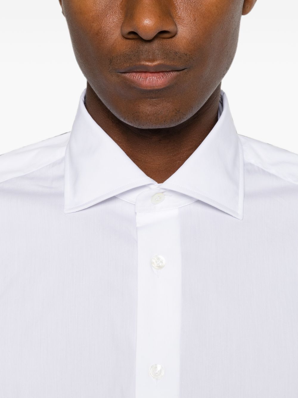 Lardini CNALVARO camicia bianca uomo taglia vera