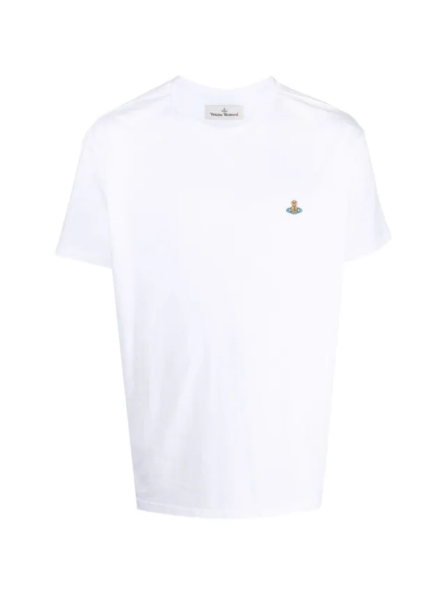 Vivienne Westwood 3G010013 t-shirt bianca uomo