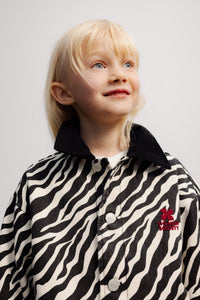 THE NEW SOCIETY Dakota Jacket giacca trapuntata zebra cotone