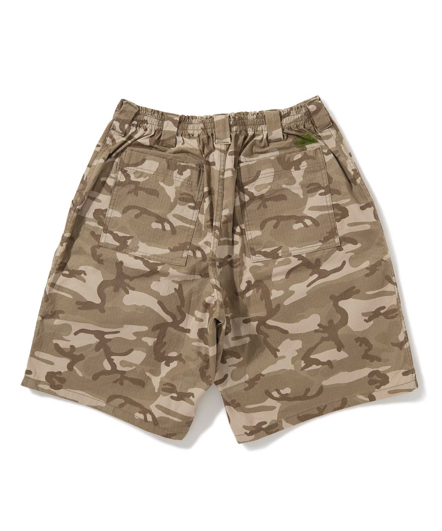 X-Large Military Bush Short shorts cotone verdi